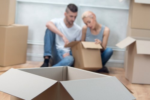 A moving van supporting residential removals across Catford and nearby areas