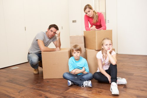 Example flat move pricing in Catford with access considerations