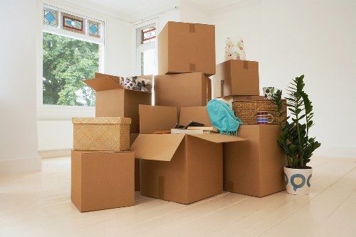 Removal team loading furniture for a move in Catford South East London