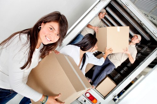 Careful handling of furniture during a Catford flat removal