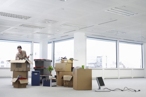Boxes and protective packing materials for storage or relocation in Catford